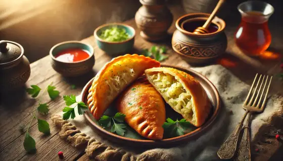 Czebureki jak z Kaukazu - przepis na chrupiącą skórkę